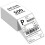 Direct Thermal Printer 4X6 Labels 100mm x 150mm White Fanfold Permanent Adhesive 1