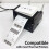 Direct Thermal Printer 4X6 Labels 100mm x 150mm White Fanfold Permanent Adhesive 6