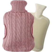 Hot Water Bottle with Cover 2L for Warmth & Comfort