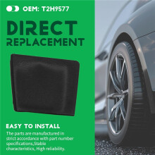 Right Rear Trunk Cover Molding T2H9577 for XF XFL 2017-2019 Rear Nut Cover with Rubber Strip