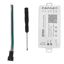 SP108E LED Wifi Magiczny Kontroler WS2812B WS2813 Etc TaśMa LED Moduł śWiatłA Inteligentna Aplikacja Sterowanie Bezprzewodowe IOS 10 / Android 4.4