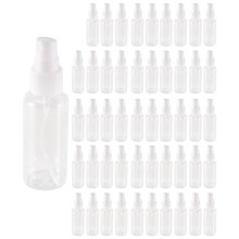 50 StüCk 50 Ml SprüHflaschen Kunststoff Leer NachfüLlbare ZerstäUber Transparente Reiseflasche
