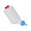 Biberon d'alimentation animale 850ml ABS 14x8x11cm 6