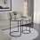 2 Pcs Round Nesting Side Tables 1