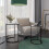 2 Pcs Round Nesting Side Tables 2