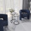 2 Pcs Round Nesting Side Tables 4