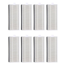 8 StüCke Hepa Filter Ersatz Teile für  Deebot OZMO U2 / U2 Pro Roboter Staubsauger Ersatz Teile