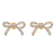 2Pcs Crystal Rhinestones Bow Shoe Clips Wedding Bridal Shoe Buckles DIY Manual Bead High Heels Flower Decorations Golden