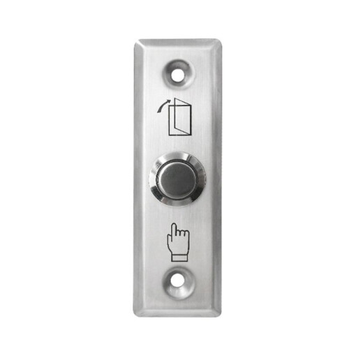 Stainless Steel Exit Button  for Lock Door Access Control System Door Push Exit Door Release Button Alloy