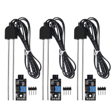 3 Sets Soil Moisture Sensor, with Corrosion Resistant Probe, Module Digital Analog Signal Output for Garden Automatic