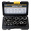 14Pcs Impact Bolt & Nut Remover Set, Stripped Lug Nut Remover with Hex Adapter Extraction Socket Set 1