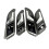 Car Inner Door Handle Inside Handle Internal Wrench Open for Lavida 2008-2012  Superb 2001-2008 1