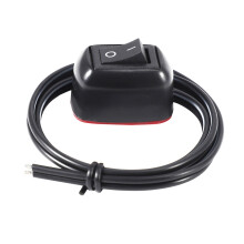 Auto DIY-Schakelaar Waterdruppelvorm Knopschakelaar UIT/aan 12V voor Mistlampen, DRL, LED-Lichtbalk, Enz.