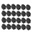 20Pc Support de Canne à PêChe Support PôLe de Stockage Rack Pointe Pince de Support Clips Queue de Billard Exposition Clip de PêChe Outil 17Mm 1