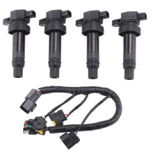 4Pcs 27301-2B010 Ignition Coil with for IX35 IX20 I30 Soul Ceed High Performance Coil Assembly