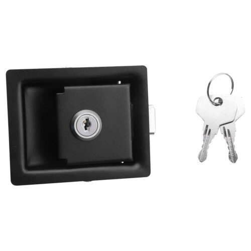 Rv Car Paddle Entry Door Lock  Handle Knob -Trailer Pull Type Panel Door Lock