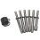 7 Pcs Great Heavy Duty Smoothing Pneumatic Air Rivet Hammer Tools Kit 1