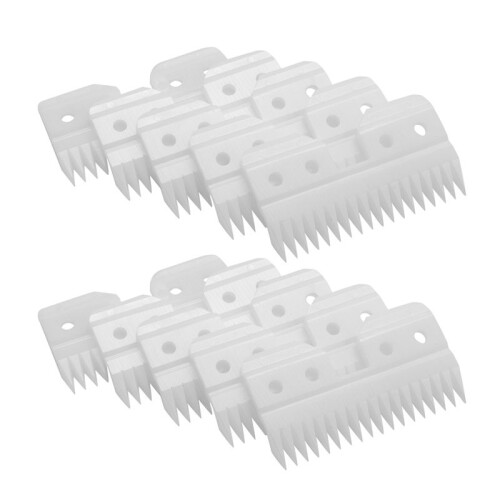 10Pcs/Lot Replaceable Ceramic 18 Teeth Pet Ceramic Clipper Cutting Blade for  A5 Series