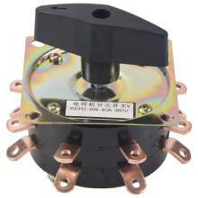 Welde  KDH-40 / 2-8 Contactor 8 Bit 2 Phase 16 Pin 40A Welding Machine  Rotary  Copper Needle Silver Plated