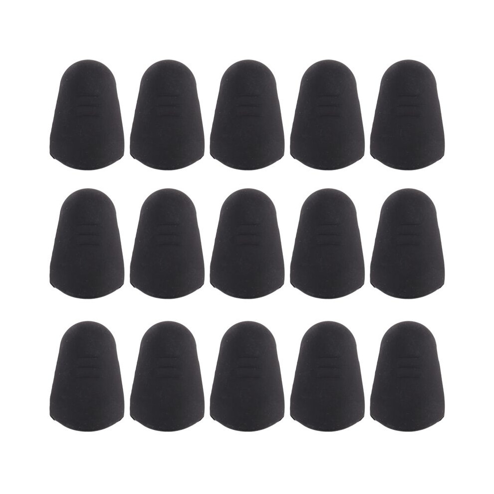 15Pcs Rubber Mouthpiece Cap Clip Ligature Protect Delicate Tip For Flute Clarinet Saxophone Sax Parts Accessories 6031515062324