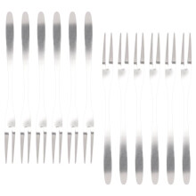 12 Pcs Dessert Forks,5.1 InchStainless Steel Salad Fruit Fork Tasting Forks Cocktail Fork