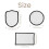 Toppe Termoadesive nel Tessuto, 24 Pezzi, Toppe Termoadesive, per Cappelli, Vestiti, Zaini, Uniformi, 3 Stili 7