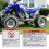 For  Warning Decals Stickers Labels Aluminum Backed Raptor Blaster Banshee 2
