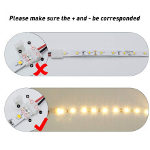 Conector de Fita LED 50Pcs 2Pin LED Strip AcessóRios Conectores 10Mm para 2835 3528 5050 5730 5630 SMD LED Strip