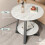 Round 2 Tier Coffee Table Side Table 8