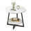 Round 2 Tier Coffee Table Side Table 1
