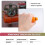 16mm Male Thread Dia Plastic Oil Plug for Air Compressor Orange 2