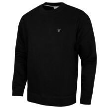 (M, Lacquer) Lyle & Scott Mens Diagonal Weave Crew Neck Soft Classic Golf Sweater