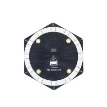 6+1 Mic Array Sound Source Localization Beamforming USB Driver-Free Sound Card Microphone Array