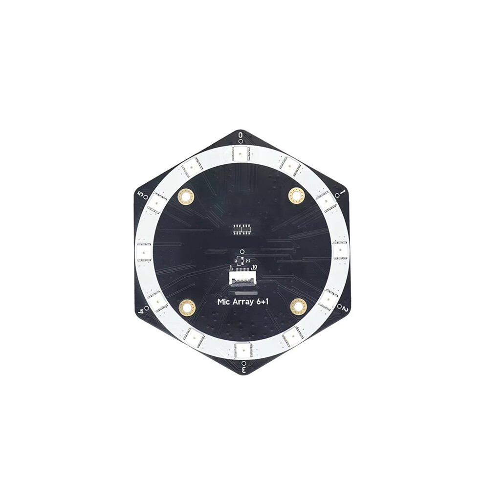 6+1 Mic Array Sound Source Localization Beamforming Usb Driver-Free Sound Card Microphone Array 4712819357072
