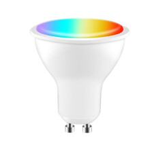 Tuya GU10 LED Bulb Dimmable 5W AC100-130V WIFI+ Life App Control Work with Alexa Home 1 Pcs