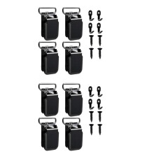 8er-Pack Robuste Wandteppich-Aufhänger, Rutschfeste Quilt-Aufhänger für Wandbehänge, Teppiche, Decken und Mehr
