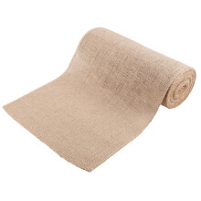 1 Roll Burlap Table Runner 30cm Width 10M Long Burlap Fabric Roll Farmhouse Table Runners Country Wedding Decoration