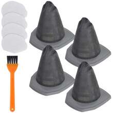 4 Set Replacement Filter for  NES215A NES210 3-In-1 Stick Vacuums, Compare to Part N0101 & N0102