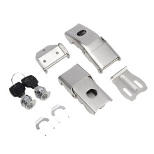 Motorcycle Luggage Case Fastener Trunk Tail Box Screw Key Lock Support Motorbike Frame Mount Bracket Accessory