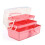 12in Three-Layer Multipurpose Storage Box, Folding Tool Box/Art & Crafts Case/Sewing Supplies Organizer 1