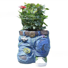 Jolies Jardinières pour Plantes D'Intérieur et D'Extérieur, Petit Pot de Plantes Grasses Décoratives, Jardinière de Cactus en Résine, B
