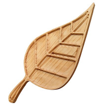 Suministros para Fiestas en Forma de Hoja Tabla de CharcuteríA Fuente de Queso para Adorno de Aperitivo