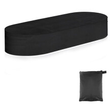 6Ft Oval Stock Tank Pool Cover,Waterproof Stock Tank Cover with Storage Bag,Durable 420D Oxford Stock Tank Cover
