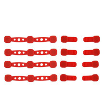 4 Sets Silicone Air Fryer Magnets Buckles Clips for Parchment Paper Liners, Airfryer Holder Accessories for Iron Baskets