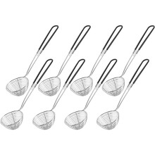 Hot Pot Strainer Scoops, Stainless Steel Hot Pot Strainer Spoons  Mesh Skimmer Spoon Strainer Ladle With Handle
