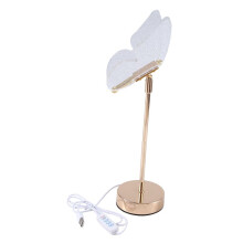 Butterfly Desk Lamp Indoor Lighting Button Home Decoration Bedroom Bedside Living Room Desk Lamp Plug-In Model