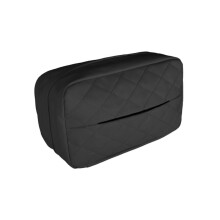 Car Tissue Holder, Tissues Box Cover for Car Backseat, Perfect for Organization and Daily Use (Black)