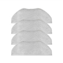 4Pcs Mop Cloth for Rowenta X-Plorer Serie 95 RG7975WH RG7987WH Robotic Vacuum Cleaner Spare