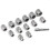 14Pcs Impact Bolt & Nut Remover Set, Stripped Lug Nut Remover with Hex Adapter Extraction Socket Set 4