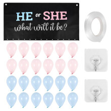 The Perfect Addition to Your Gender Reveal Party Supplies Gender Reveal Balloon Bag Boy or Girl